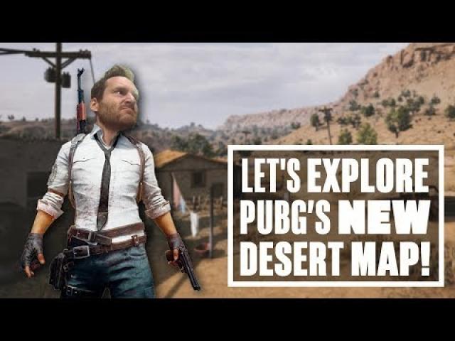 PUBG new desert map tour - IAN EXPLORES MIRAMAR!