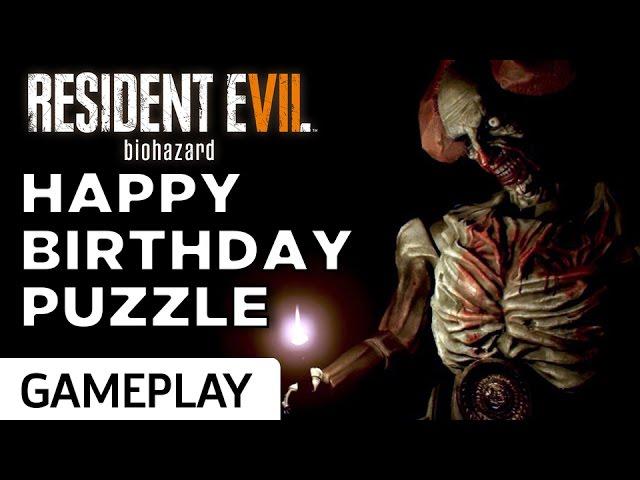 How to Solve Resident Evil 7's "Happy Birthday" Puzzle