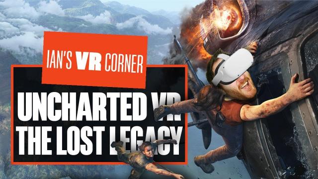 Uncharted: The Lost Legacy VR Gameplay Is INCREDIBLE! - LUKE ROSS R.E.A.L. VR MOD - Ian's VR Corner