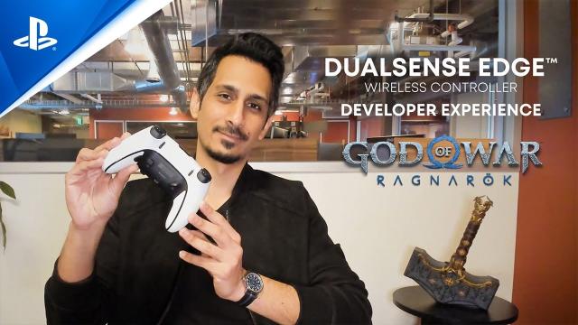 DualSense Edge - God of War Ragnarök Developer Experience | PS5