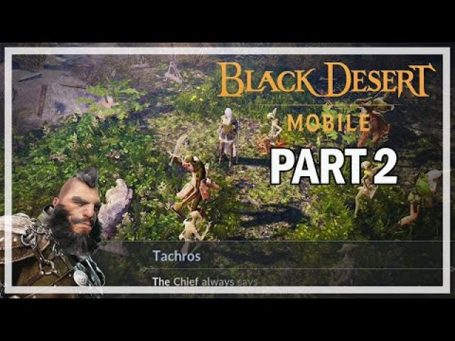 Black Desert Mobile Gameplay - Witch Let's Play Part 2 - Questing