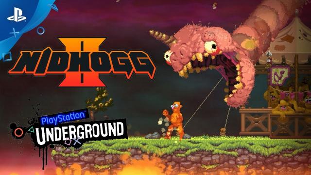 Nidhogg 2 - PS4 Gameplay Demo | PS Underground