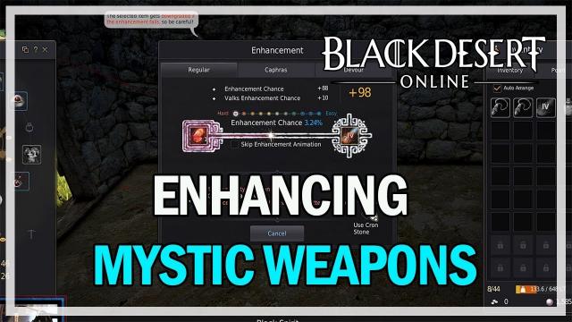 Enhancing Mystic Weapons & PEN attempt - Black Desert Online