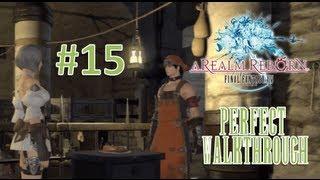 Final Fantasy XIV A Realm Reborn Perfect Walkthrough Part 15 - Joining Blacksmith&Armorer