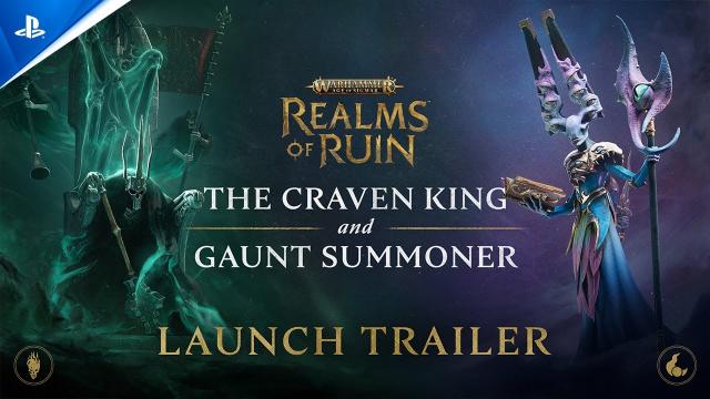 Warhammer Age of Sigmar: Realms of Ruin - Craven King and Gaunt Summoner Hero Pack | PS5 & PS4 Games