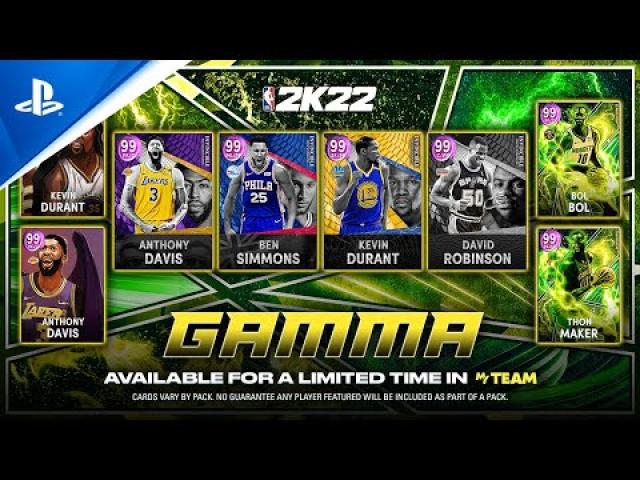 NBA2K22 - Season 7 Gamma Pack | PS5 & PS4 Games