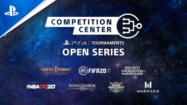 PS4 Tournaments: Open Series Overview on the Competition Center