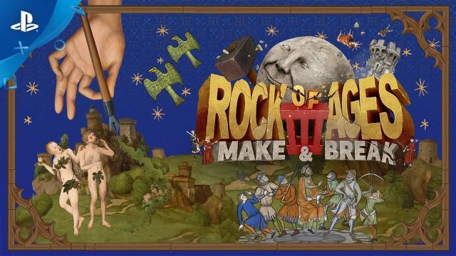 Rock of Ages 3: Make & Break - Announcement Trailer | PS4