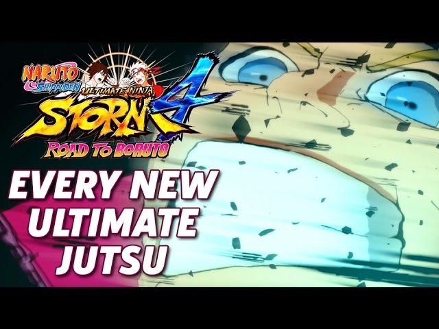 Every New Ultimate Jutsu - Naruto Shippuden: Ultimate Ninja Storm 4 Road to Boruto