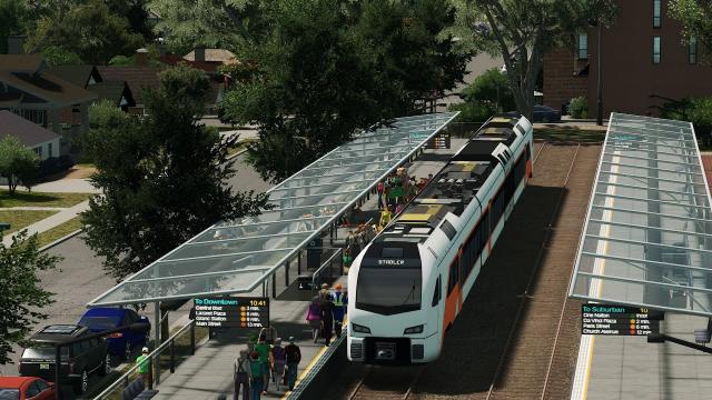 Beautiful #citiesskylines train network cinematics #cityskylines #citiesskylinesgameplay #letsplay