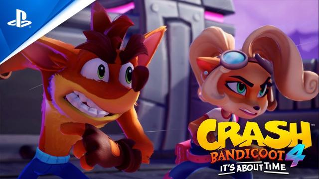 Crash Bandicoot 4: It’s About Time – Gameplay Launch Trailer | PS4