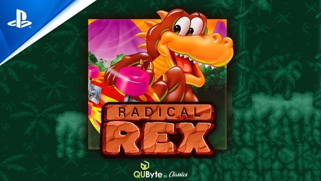 Radical Rex (QUByte Classics) - Launch Trailer | PS5 & PS4 Games