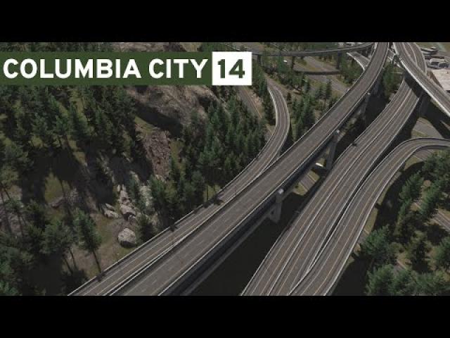 Downtown Interchange - Cities Skylines: Columbia City #14