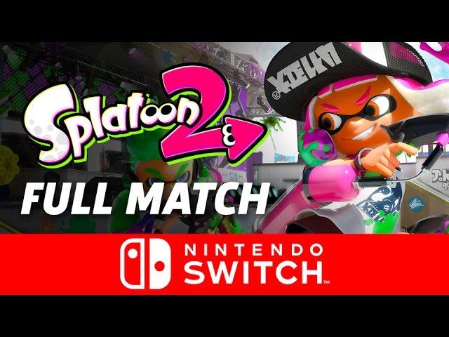 Splatoon 2 Gameplay - Full Match on Nintendo Switch