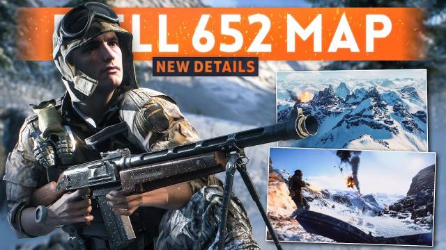 FJELL 652: THE 2ND SNOW MAP! - Battlefield 5 *NEW* Snow Map Gameplay (Details & Information)