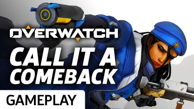 Comeback In 1v1 Duel On Necropolis - Overwatch Anniversary Gameplay