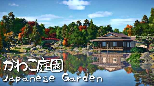 Planet Coaster - Kawako Teien (Part 3) - Japanese Tea House