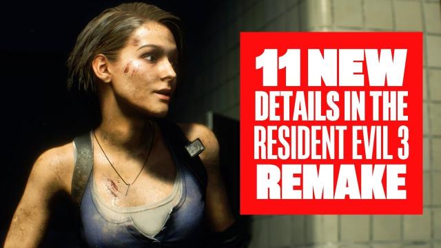 11 Cool New Details in Resident Evil 3 Remake - New Resident Evil 3 Gameplay