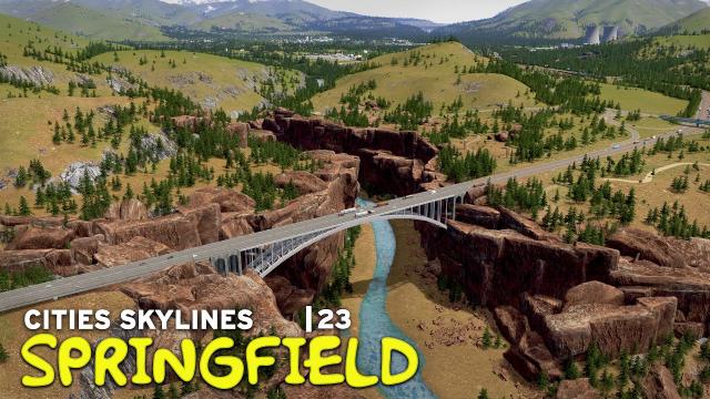 Springfield Gorge | Cities Skylines | 23 | The Simpsons