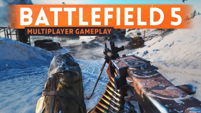 BATTLEFIELD 5 MULTIPLAYER GAMEPLAY - Fortifications & Destruction