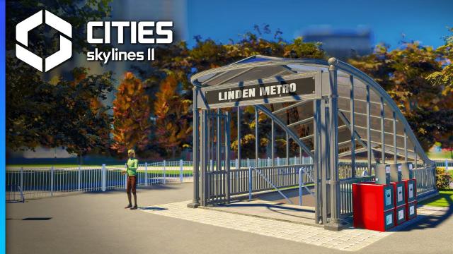 Building my FIRST SUBWAY Lines in Cities: Skylines 2!