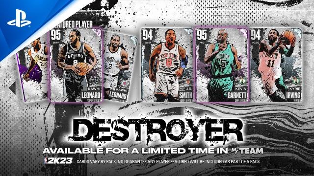 NBA 2K23 - Season 1 Destroyer Packs | PS5 & PS4 Games