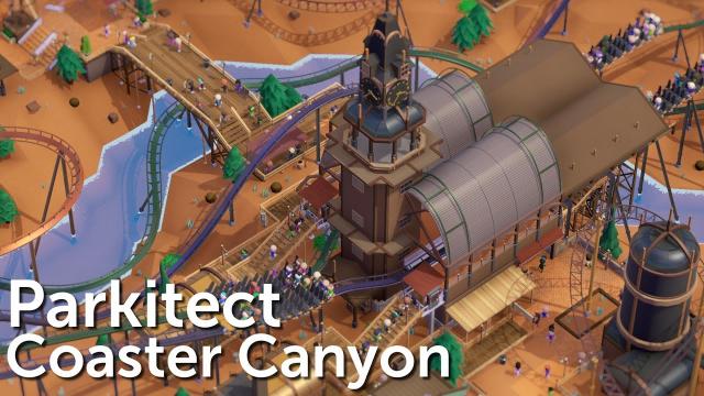 Parkitect Campaign (Part 17) - Coaster Canyon - Wild, Wild West