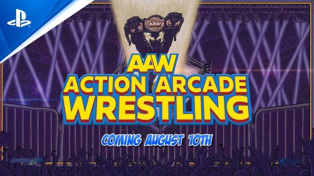 Action Arcade Wrestling - Release Date Announcement Trailer | PS4