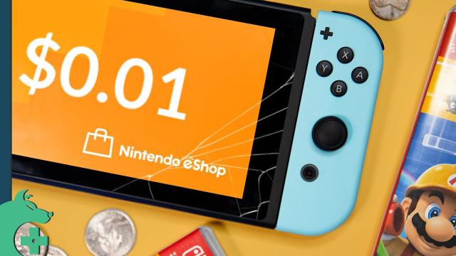 The Nintendo Switch eShop is broken