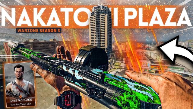 Exploring NAKATOMI PLAZA and then WINNING in Warzone Solos!