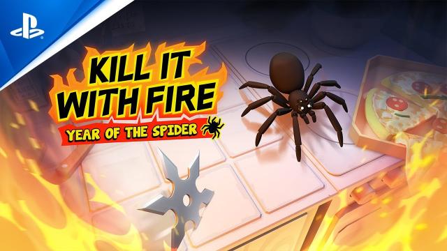Kill It With Fire - Year Of The Spider DLC Launch Trailer | PS4 Games