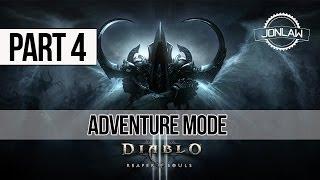 Diablo 3 Reaper of Souls Walkthrough: Part 4 Adventure Mode Gameplay