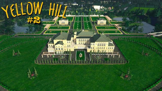 Yellow Hill - Lotenburg Palace | King Charles Palace | S2 EP2 | Cities Skylines Gameplay