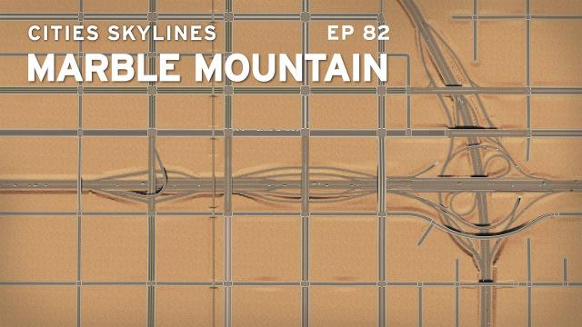 My Best Downtown Layout | Cities Skylines: Marble Mountain 82