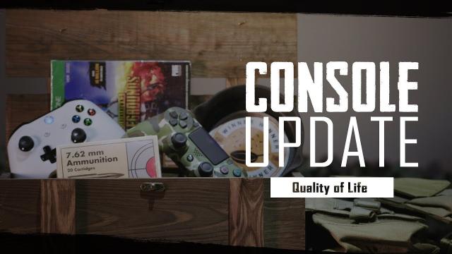 PUBG - Console Update - Quality of Life