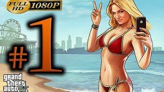 GTA 5 - Walkthrough Part 1 [1080p HD] - First 2 Hours! - No Commentary - Grand Theft Auto 5