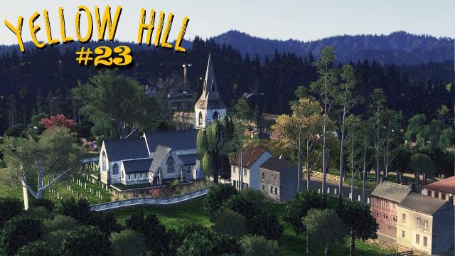 The Hill Farms from Helky Village - Yellow Hill | S2 EP23 | Cities Skylines