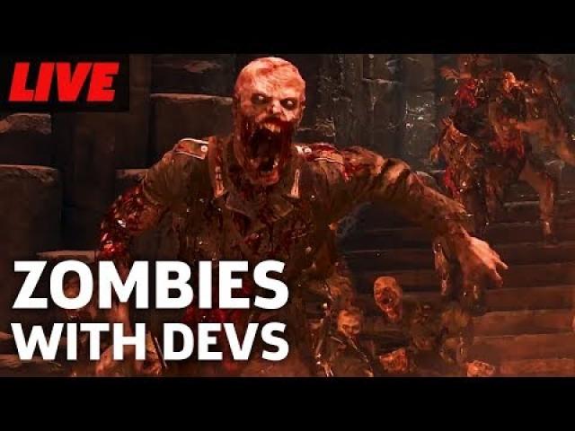 Call of Duty WW2: The Frozen Dawn Nazi Zombies Live With The Devs