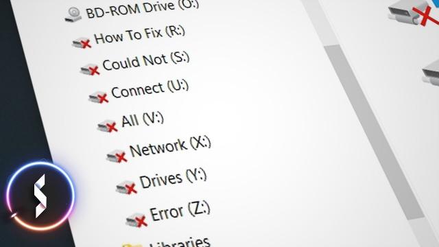 How To Fix 'Could Not Reconnect All Network Drives' Error