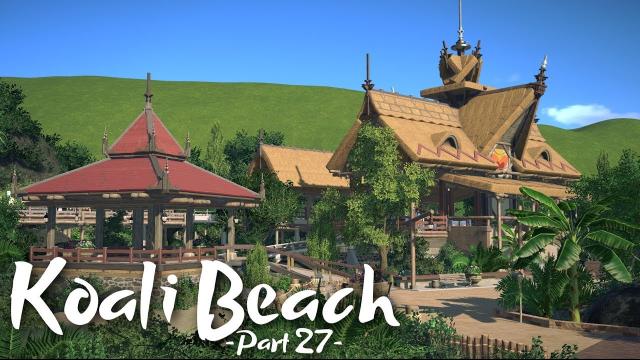 Planet Coaster - Koali Beach (Part 29) - Mine Coaster Station (ft. Rudi Rennkamel)