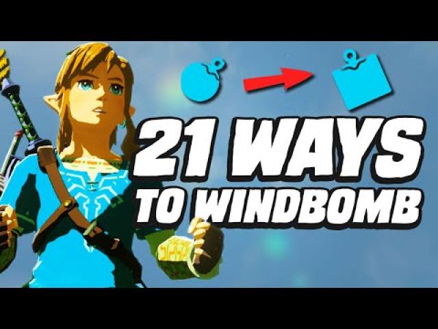 21 Ways To Windbomb In Breath of the Wild