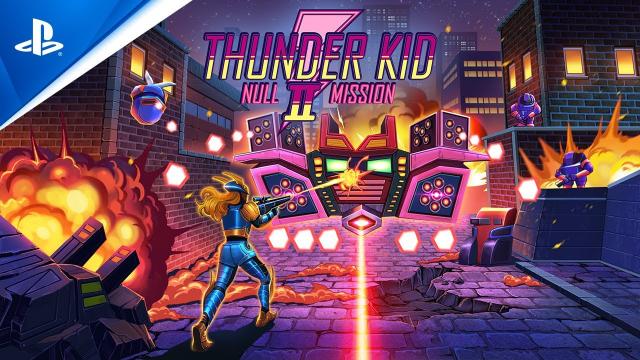 Thunder Kid II: Null Mission - Launch Trailer | PS5 & PS4 Games