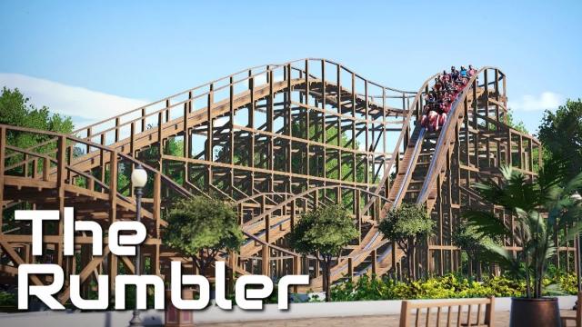 Planet Coaster - The Rumbler (Timelapse + POV)