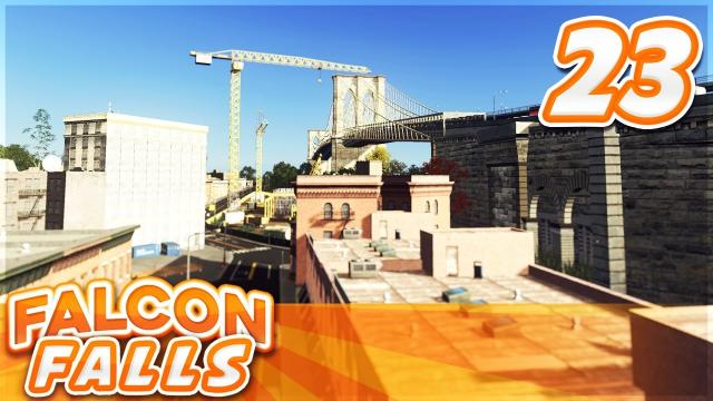 Cities Skylines - Falcon Falls | Part 23 - Suburbs, Commercial, Expansion!