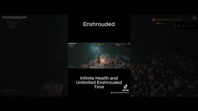 Enshrouded Trainer - infinite health and unlimited enshrouded time. #Enshrouded