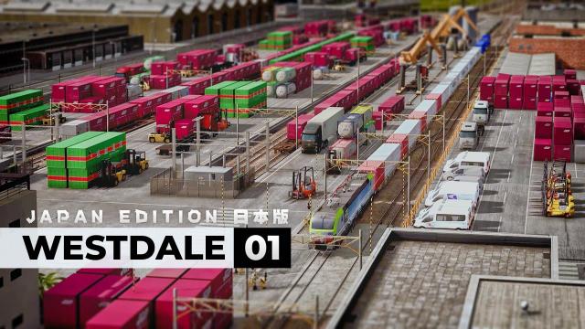Rail Freight Terminal | EP 01| Westdale Japan | Cities Skylines