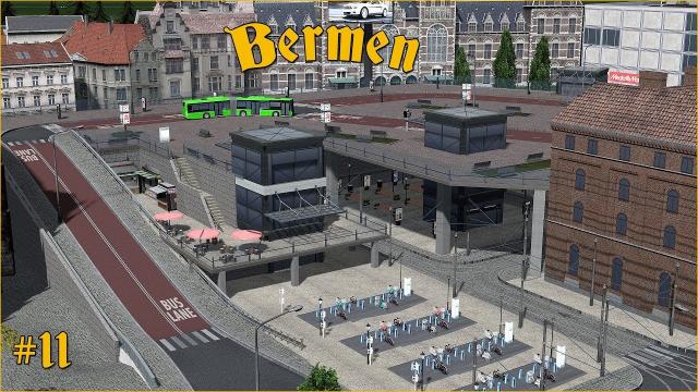 Cities Skylines: Bermen - Transport Terminal on 2 levels  #11