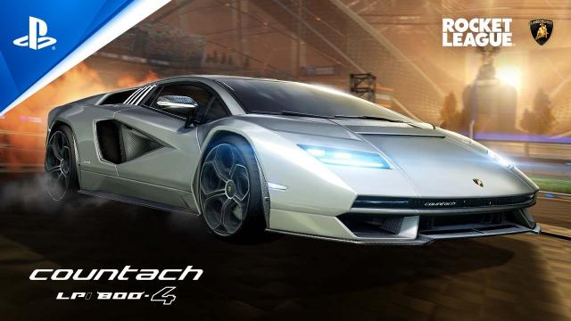 Rocket League - Lamborghini Countach Trailer | PS4