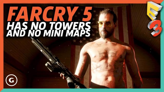 Far Cry 5 Leaves You Stranded with No Towers and No Minimap | E3 2017 GameSpot Show