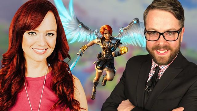 Greg Miller And Andrea Rene Crush The Immortals Fenyx Rising Stadia Demo